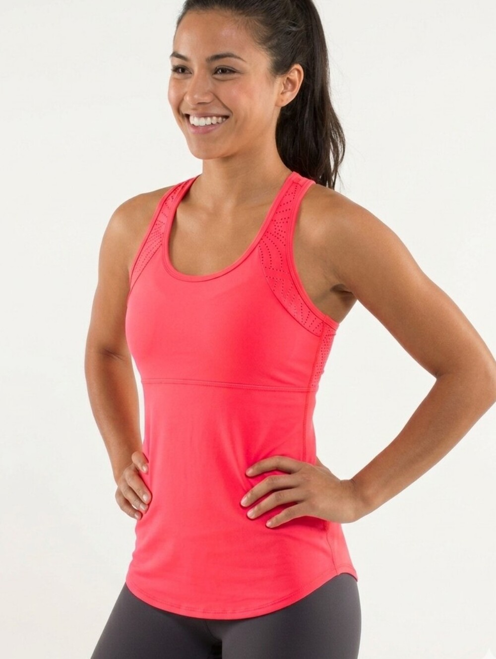 Fila Women's Neon Pink Racerback Tank Top